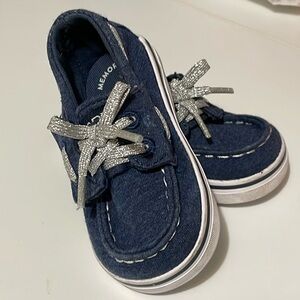 Sperry shoes 2M - jean/solver/white